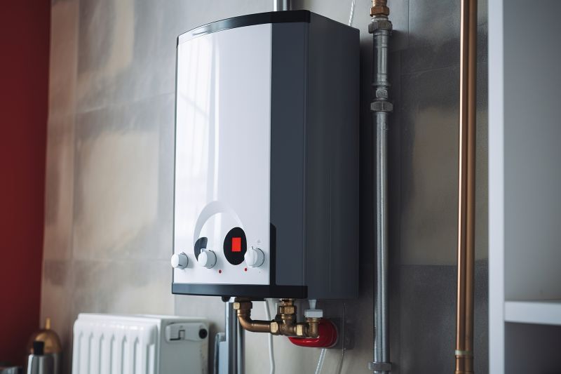 Tankless Water Heater detail